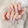 BIBII Nails Handmade Nail Tip Seal, Plain, Short, 3D Claws,