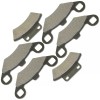 Caltric Front Rear Brake Pads for Polaris Xplorer 500 1997