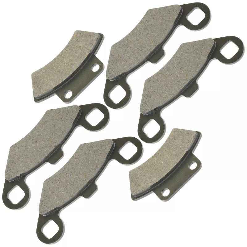 Caltric Front Rear Brake Pads for Polaris Xplorer 500 1997