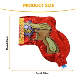 Joycabin Pack of 50 Confetti Cannon, Confetti Gun Set, Confetti Shooter Party Popper Biodegradable Confetti Bomb for Carnival, Birthday, Wedding, New Year's Eve, Parties, Anniversary