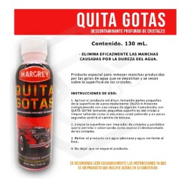 Quita Gotas Margrey Descontaminaste Profundo De Cristales C Color Rosa Chicle