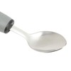 4pcs Adaptive Utensils Knife Fork Spoons Weighted Wide Handles Grey