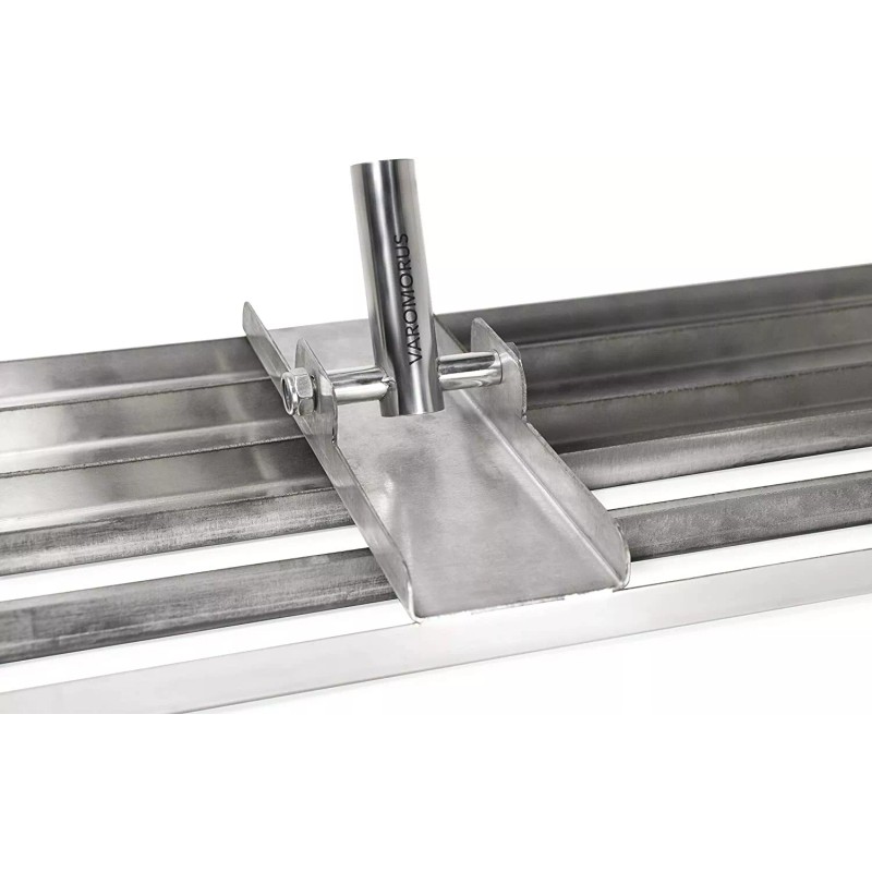 Varomorus Stainless Steel Lawn Level Tool with Handle for Grass