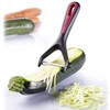 Westmark Gallant Peeler, Plastic/Stainless Steel, Black/Red/Silver
