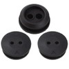 Hipa 7/8" (23mm) 2-Hole Fuel Tank Grommet Rubber for Toro