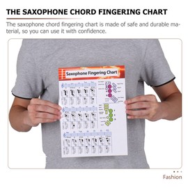 Saxophone Notes Chart Alto Sax Chart Saxophone Trill Chart Saxophone Chord Chart Saxophone Chord Poster Music Note Saxophone Wall Chart Guitar Fingerboard Coated Paper