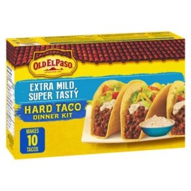 General Mills Old El Paso Hard Taco Extra Mild Super Tasty Dinner Kit , 330g/11.6 oz