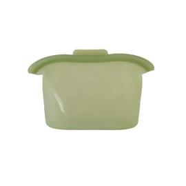 Essentials The Wide-Mouth Silicone Organizer Pouch – Reusable, Leak-Proof Bag for Makeup, Toiletries, Snacks & Everyday Use | TSA-Friendly, 32oz/Quart Sized Travel Accessory for Everyone (Matcha)