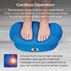 Carmen C81229 Vibrating Foot Massage Cushion with 2 Vibration Massage
