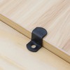 Mewutal 50pcs Black Offset Canvas Clips Metal Photo Frame Clips