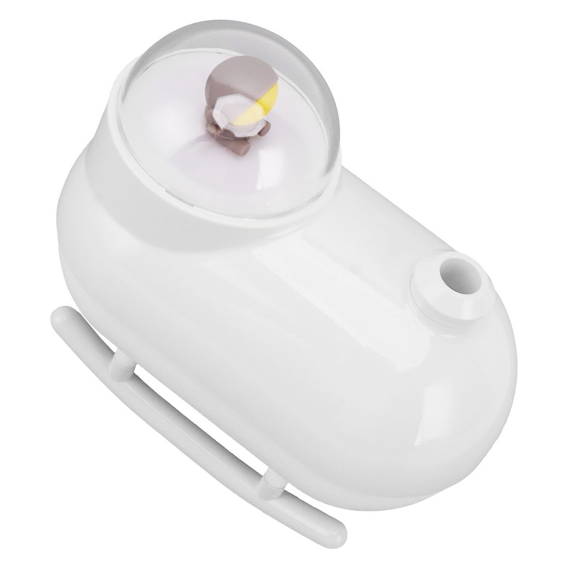 Small Humidifier Desktop Humidifier Cartoon Astronaut Train Colorful Lighting USB