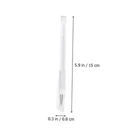 1 Set Tattoo Pen Eyebrow Pen White Pen for Brows Tip Markers for Eyeb White Waterproof Makeup Maker Tattooing Pen Mapping Eyebrow Pen Plastic Baluue