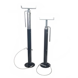 X-Haibei 2 Pack RV Slide Out Support Trailer Stabilizer Jacks Adjusts 20" to 47" Supports Up to 5,000 lbs. Heavy Duty Steel Quick Lift Support Jacks for Comper Motor Home