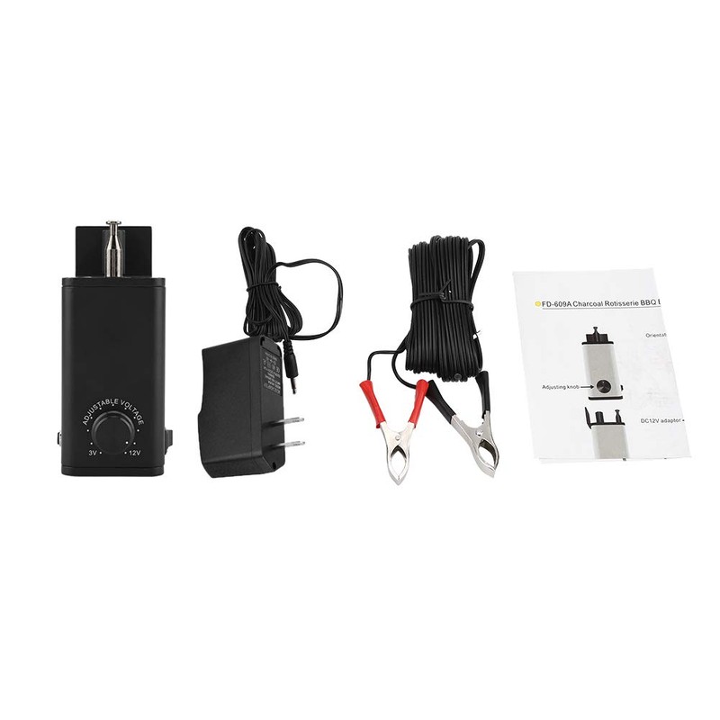 Grill Motor BBQ Rotator Motor, Adjustable Speed Electric Barbecue Motor,
