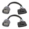 2PCS Left and Right Wiring Harness Adapter HID to Halogen