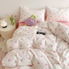 Covebett Kawaii Bed Linen 200 x 200 cm White with