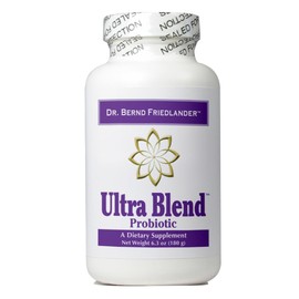 Dr. Bernd Friedlander Ultra Blend Probiotic Supplement Powder 6.3 oz. 60 Servings of 3.3 Billion Units of Bifidobacterium Longum, Lactobacillus Acidophilus and Bacillus Subtilis.