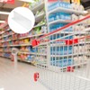 VILLCASE 10Pcs Plastic Shelf Divider Supermarket Commodity Divider L Shape