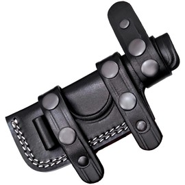 Ottoza Leather Knife Sheaths for Fixed Blade Knives, Small Knife Sheath RIGHT HAND Leather Knife Sheath for Belt, Leather Knife Holster Belt Knife Holder, Horizontal Knife Sheath for Belt No:173