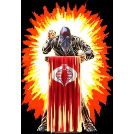 Cobra Commander GI Joe 2X3" Magnet