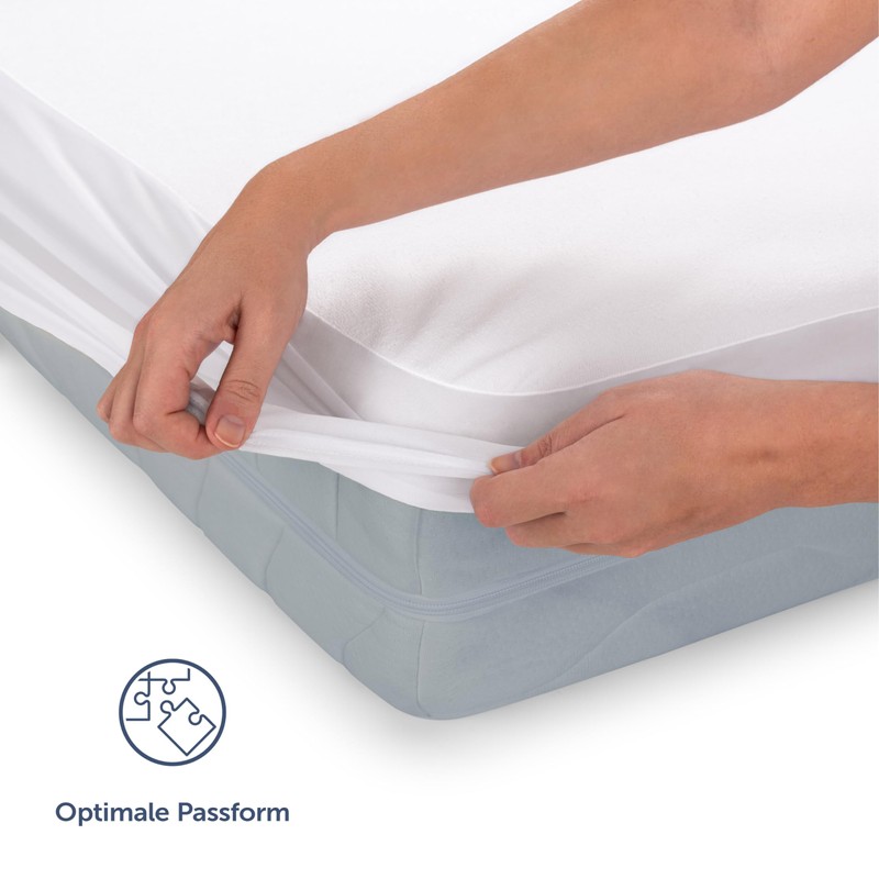 Blumtal Waterproof Mattress Protector, Oeko-Tex Certified, Breathable Mattress Topper, Tension