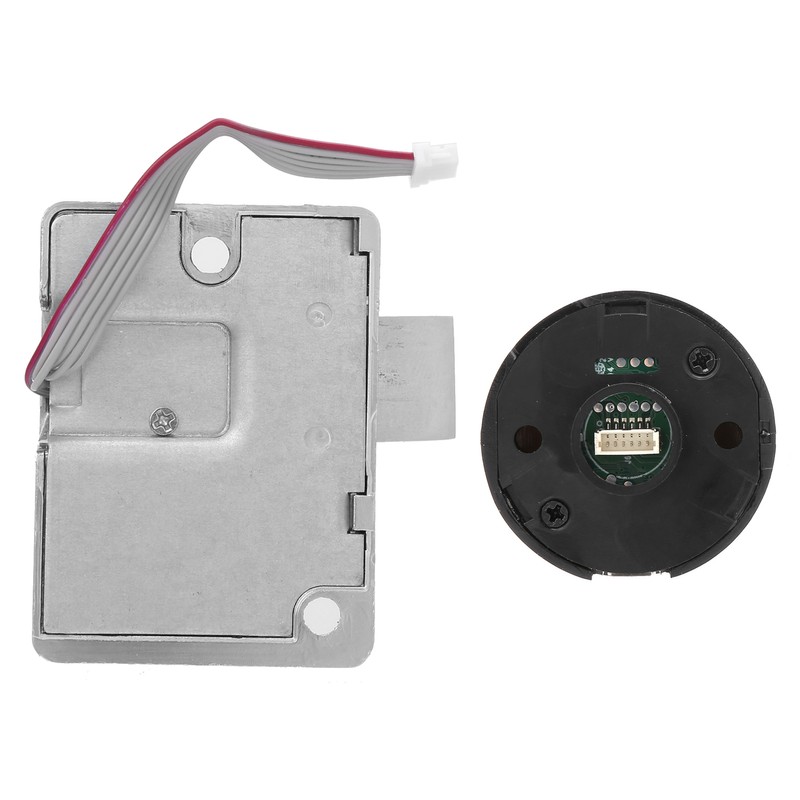 Fingerprint Cabinet Lock Kit Biometric Keyless Locking Anti‑Theft Low Battery