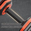 55LB Single Adjustable Dumbbell Free Weight Adjust Metal Anti-Slip Handle