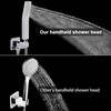 NearMoon Brass Hand Held Shower Head, Luxury High Pressure Shower