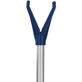 Set of 2 Rod Holders, Rod Stands, V-Rest with Line Groove, 75 cm, Aluminium Rust-Resistant, Durable, Pack of 2 Fishing Net Holder, Universal Use, Colour: Blue, Size 75 cm, Pack of 2