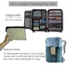 JIVELER Lightweight Inner Shruff, Zipper, Sleeping Bag Included, Storage Bag,