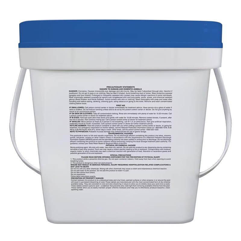 PROFELIZ Chlorine Tablets 3 Inch for Swimming Pools, Kills Bacteria