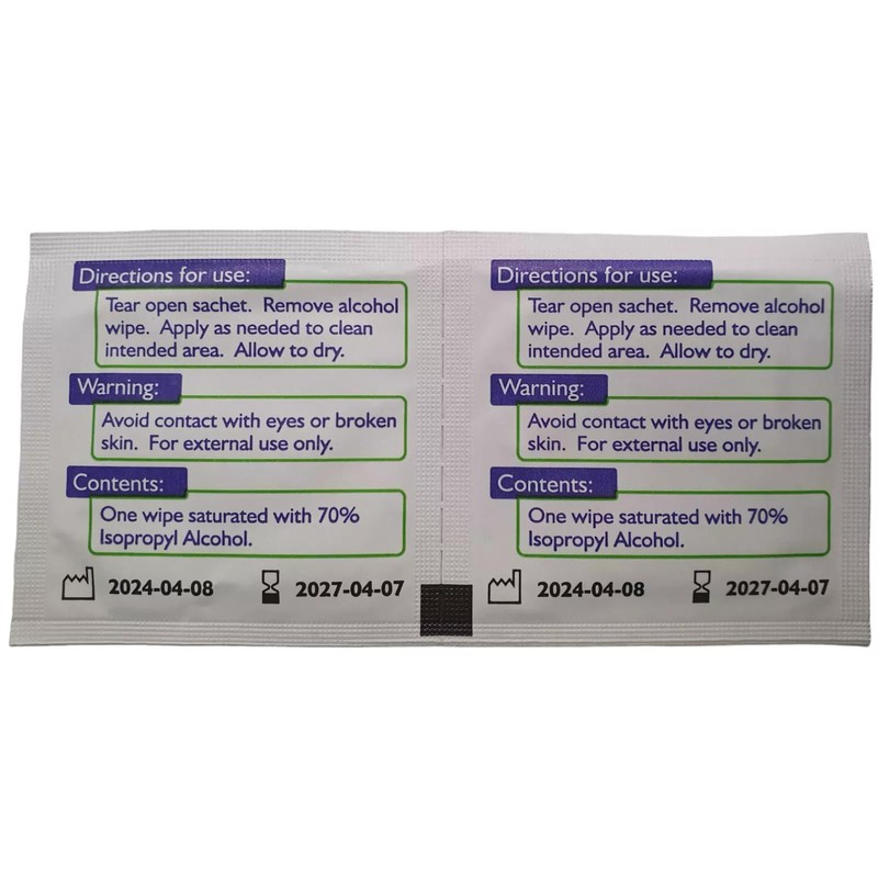 Fastaid 70% IPA Alcohol Wipes for Electronics, Swabs, Tattoo, Pre-injection