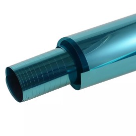 PROLINE LIGHT BLUE REFLECTIVE 15"x5' PROLINE WINDOW FILM COLOR SOLAR TINT POLARIZADO