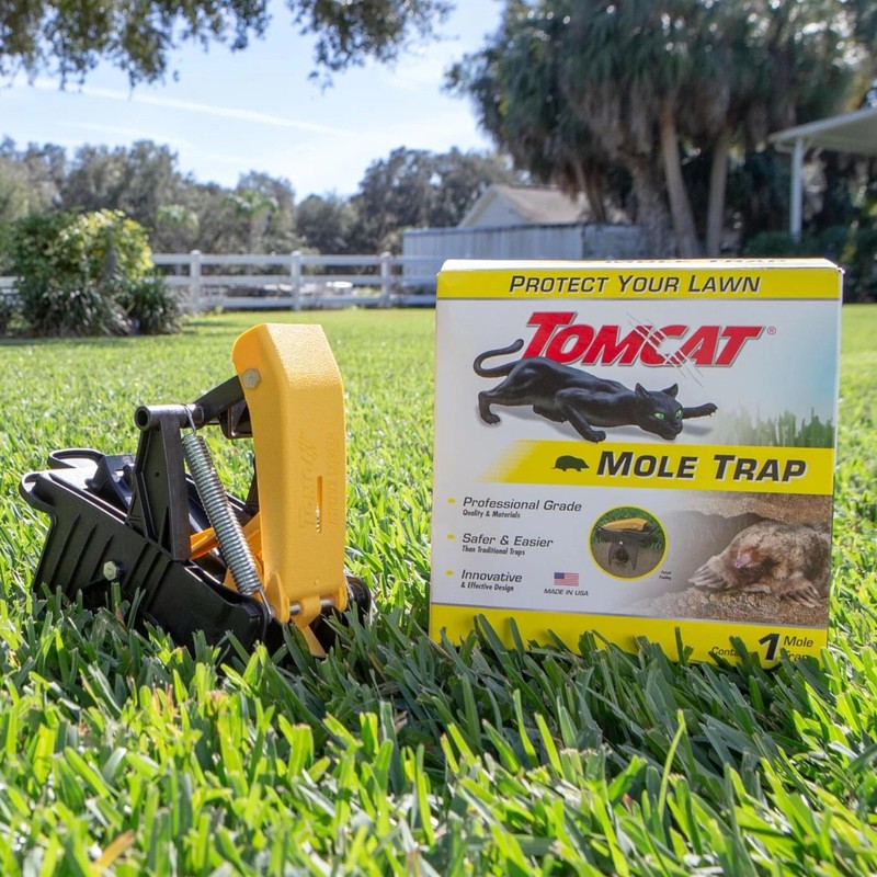 Tomcat Mole Trap, Innovative And Effective Mole Remover Trap Kills