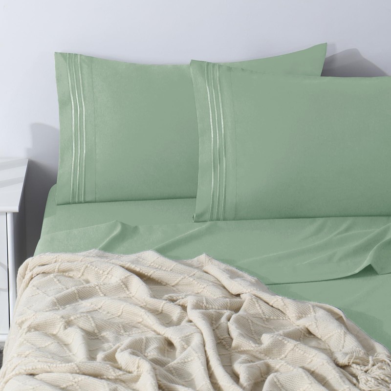 CozyLux Hotel Luxury Full Bed Sheets Set - 1800 Series