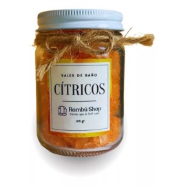 Rambú Shop Sales Aromáticas Para Spa - Cítricos 125gr