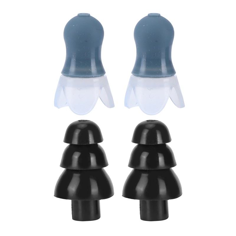 Waterproof Ear Plugs with Filter Noise Reduction Reusable Earplug Protector