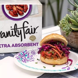 Vanity Fair Extra Absorbent Paper Napkins, 160 Count