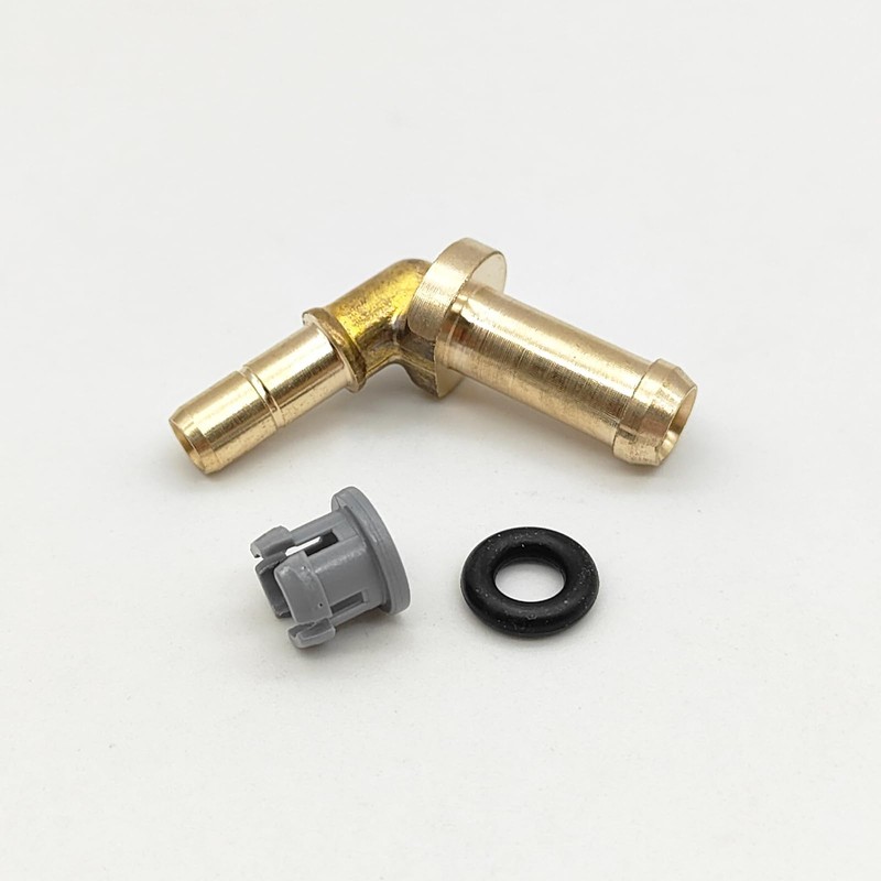LR049990 Thermostat Water Outlet Tube Connector Compatible with Range Rover