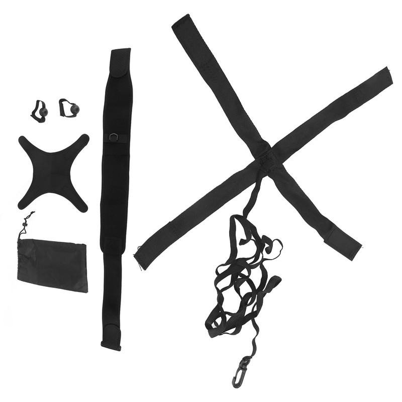 Football Kick Throw Trainer Belt Soccer Volleyball Training Aid Equipment