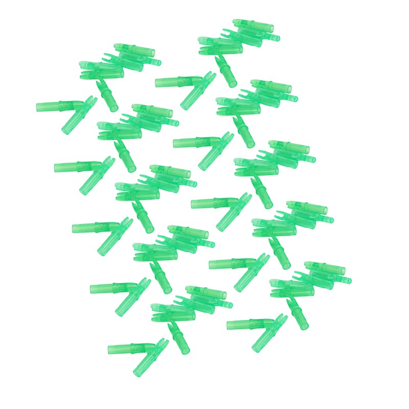 100pcs Archery Arrow Nock Durable Plastic Insert Arrow Nocks Light