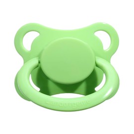 Landofgenie Adult Size Large Shield Pacifiers Moon Shaped Cutie Pacifier Green