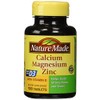 Nature Made Calcium Magnesium & Zinc Tabs, 100 ct