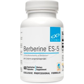 XYMOGEN Berberine ES-5 - Dihydroberberine Berberine Supplement - 5X The Bioavailability of Berberine - Metabolic Support (60 Capsules)