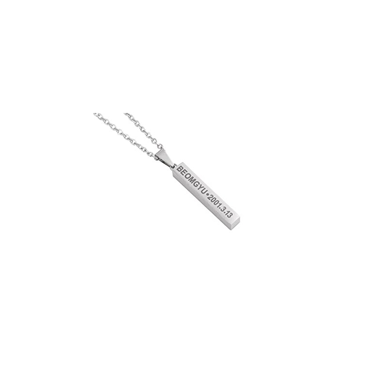 TXT Korean Idol Necklace, Korean K-POP, Popular Accessories, Stainless Steel
