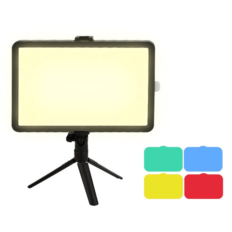 6 Inch Desk Small Square Fill Light LED Flat Panel