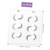 BIUDECO Natural Realistic Fake Lashes 6 Pack False Eyelashes Eyelash