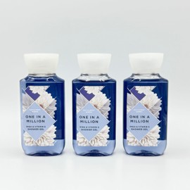 One In A Million 3-Piece Bath Bundle | Three 3-Ounce Travel Size Shower Gels