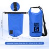 YELARXI Waterproof Dry Bag, 5L Fit for Women Men Water