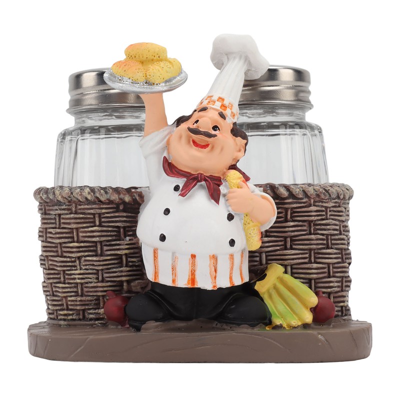 Chef Stature Holder Decorative Synthetic Resin Ingenious Vivid Chef Figurine